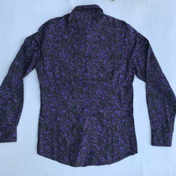 funky pattern button up shirt - Picture 2 of 7